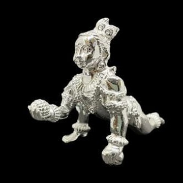 925 Silver Ganpati Balgopal Idol by 