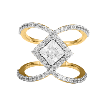 Gold And Diamond Ring MDR152