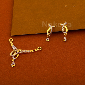 22kt ladies classic mangalsutra pendant set mp483