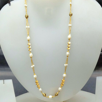 916 Gold White Color Fancy Mala by Celebrity Jewels