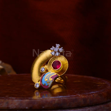 916 Gold Ladies Stylish Antique Ring LAR349