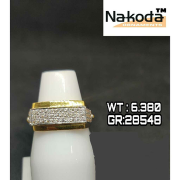 916 Men's fancy gold ring