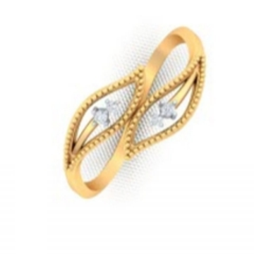 Leaf Design  Diamond ring by 