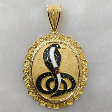916 Gold Gent's Fancy Goga Maharaj Pendant