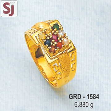 Navagraha Gents ring Diamond GRD-1584