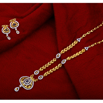 916 Gold Hallmark  Chain Necklace   CN08