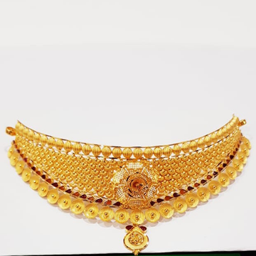 fancy set 22kt by Aaj Gold Palace