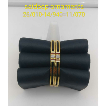 22 Kt 916 Copper Gold Bengle Design by Saideep Jewels