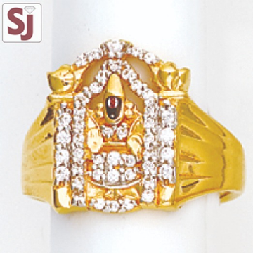 Tirupati Balaji Gents Ring Diamond GAD-K-1757