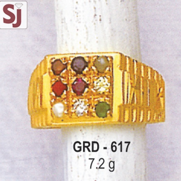 Navagraha Gents Ring Diamond GRD-617