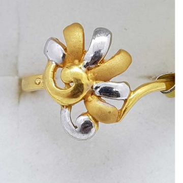 Retailer of 916 gold ladies ring hallmark sj-lr/9 Jewelxy 64521