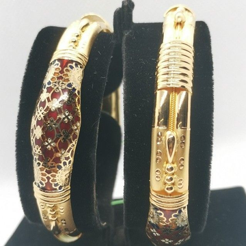 Flower Meena Bangle by 