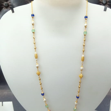 22 KT Gold Fancy Special Occasion Antique Mala CJA... by Celebrity Jewels