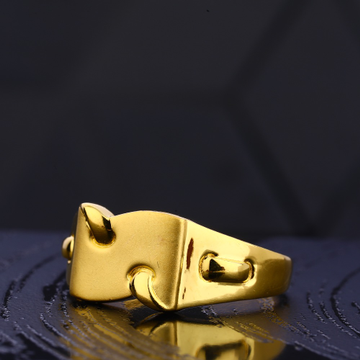 22KT Gold Hallmark Exclusive Gentlemen's Plain Rin...