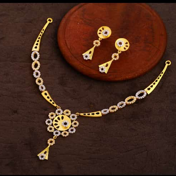 New Design Ladies Gold Necklace Set