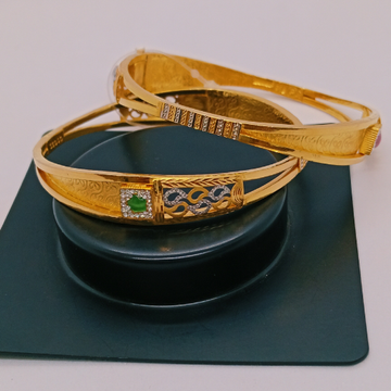 22k Gold Ladies Bangles by 