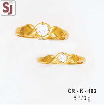 Couple Ring Plain CR-K-183