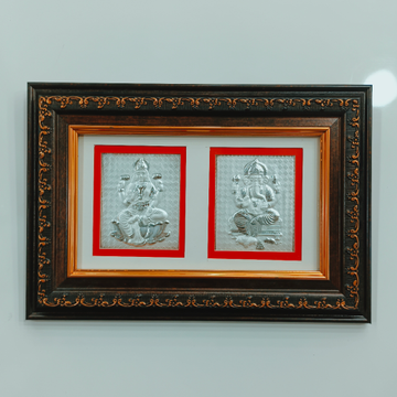 Laxmi ganesh frame by Ghunghru Jewellers
