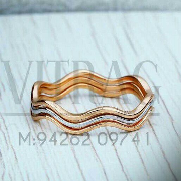 18kt Casual Were Rose Gold Ladies Ring LRG -0782