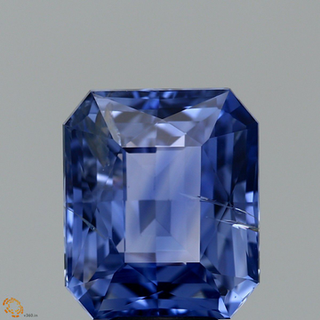 8.28ct octagonal blue-sapphire-neelam by 