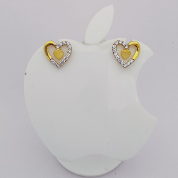 22k Gold Exclusive Heart Shape Earring by 