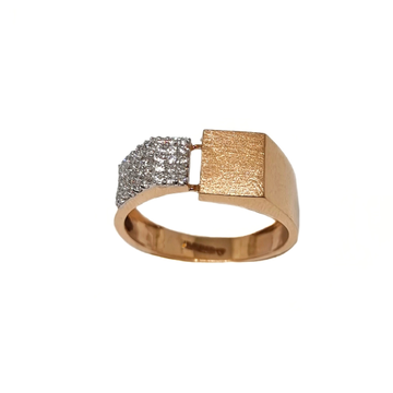 18K Rose Gold Designer Gents Ring MGA - GRG0260