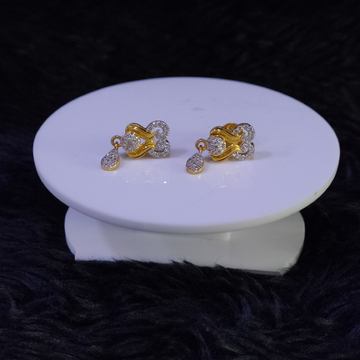 22KT/916 Yellow Gold Ziel Earrings For Women