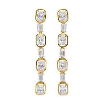 Diamond Gold Stunning Earrings MDER121