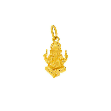 Cross religious gold pendant