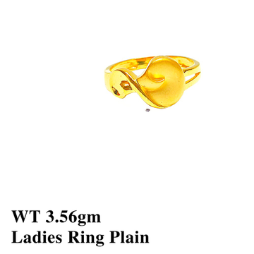 22K Ladies Ring Plain by 