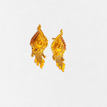 Gold Daily wear design Earring by 