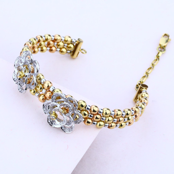 Ladies Italian Designer Gold Kada-LIB21