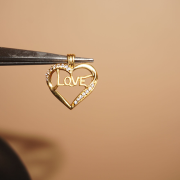 22k Gold Grand Plain Pendant 65R171