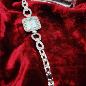 925 sterling silver ladies c z watch by Veer Jewels