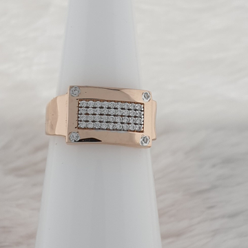 square Gents ring by 