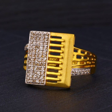 22Kt Gold Modern Design Ring by R.B. Ornament