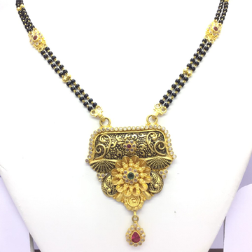 DESIGNING ANTIQUE FANCY GOLD MANGALSUTRA by 