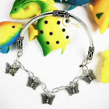 Latest Light Weight 925 Silver Ladies Bracelet Wit...