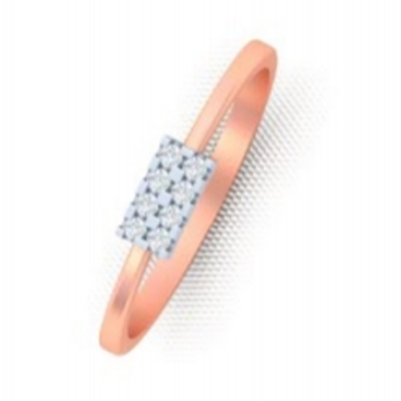 Simple Rose Gold Diamond ring by 