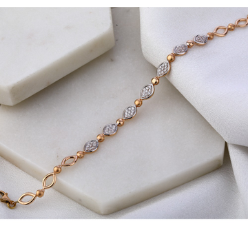 18KT Rose Gold  exclusive Ladies Bracelet RLB34