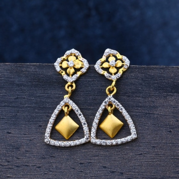 22 carat gold classical ladies earrings RH-LE600