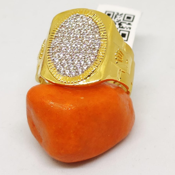 916 exclusive long cz jents ring by S. O. Gold Private Limited