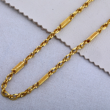 916 Gold Men's Delicate Plain Chain MCH515