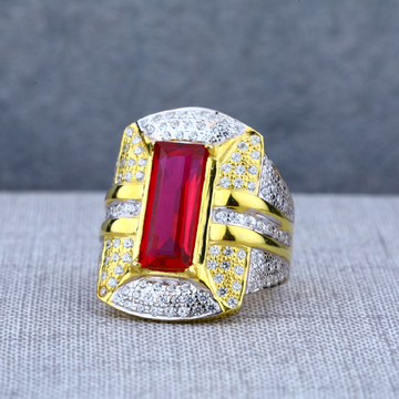 Exclusive Mens 22ct Solitaire Long Designer Ring-M...
