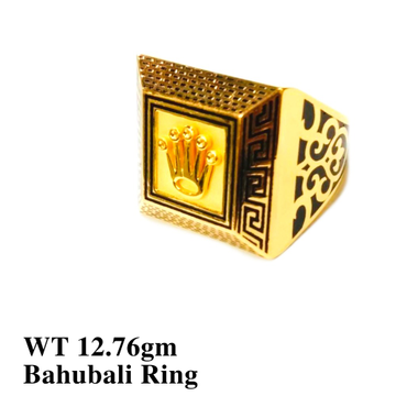 22K Bahubali Crown Ring by 
