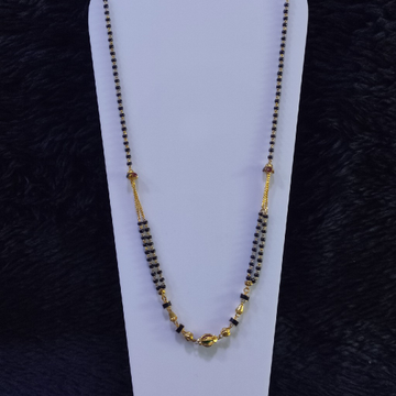 22KT/916 Yellow Gold Pratti Mangalsutra For Women