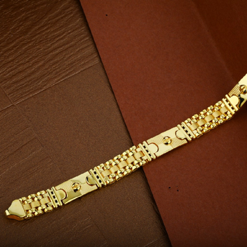 Mens 916 Cz Plain Gold Cartier Lucky-MCRB07