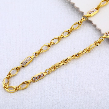 916 Gold Hallmark Exclusive Mens Choco Chain MCH63...