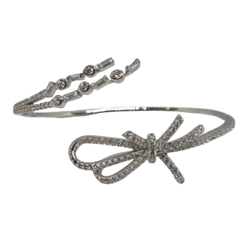 925 Sterling Silver Diamond Designer Bracelet MGA...