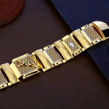 Mens Casting 916 Gold Bracelet-MPB114